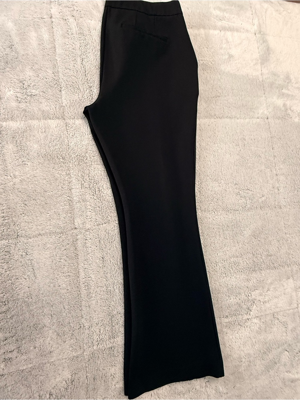 ELOQUII Ultimate Stretch Flare Leg Ponte Pants Black Size 16 - Picture 5 of 8